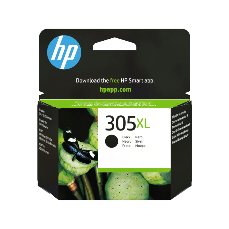 Tinteiro HP Original 305XL Preto (3YM62AE)