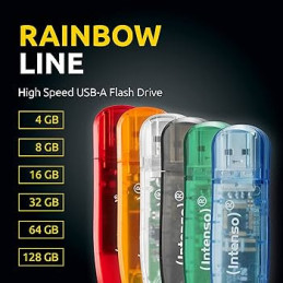 Pendrive Intenso Rainbow Line USB-A 2.0