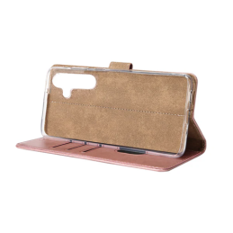 CAPA BOOKCASE RIXUS PARA SAMSUNG GALAXY A54 5G A546B ROSA