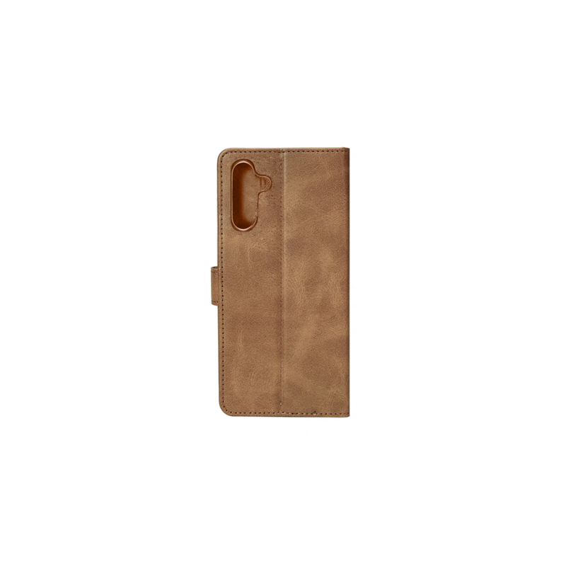 CAPA BOOKCASE RIXUS PARA SAMSUNG GALAXY A54 5G A546B CASTANHO CLARO