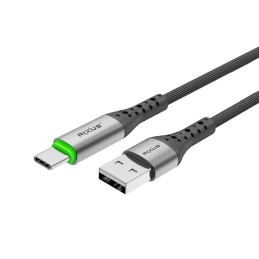 RIXUS Cabo Auto Disconnect USB-A para USB-C