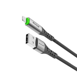 RIXUS Cabo Auto Disconnect USB-A para Lightning