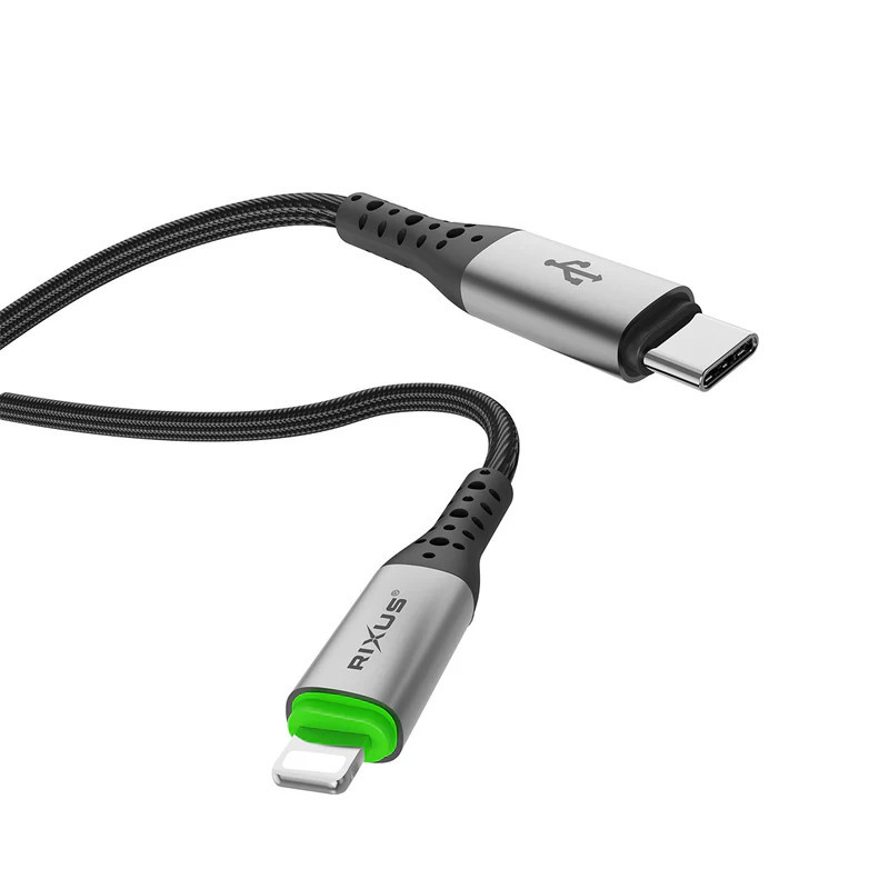 RIXUS Cabo Auto Disconnect USB-C para Lightning