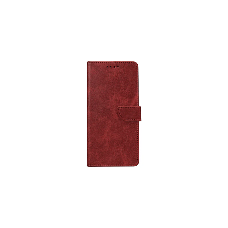 CAPA BOOKCASE RIXUS PARA SAMSUNG GALAXY A54 5G A546B VERMELHO ESCURO