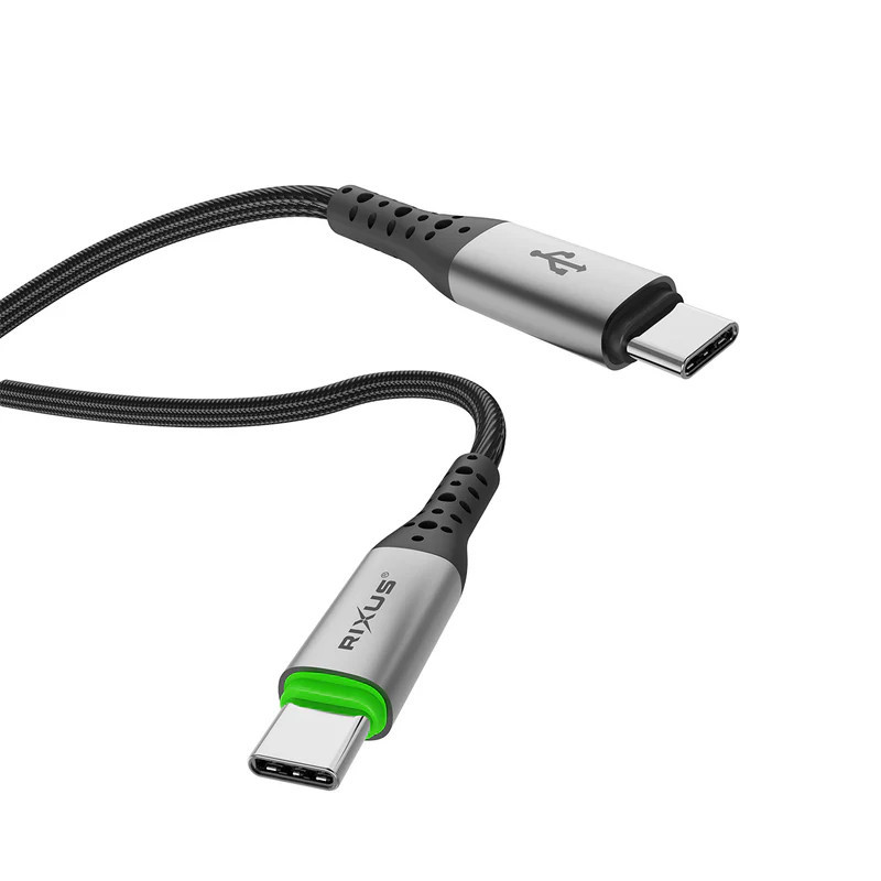 RIXUS Cabo Auto Disconnect USB-C para USB-C