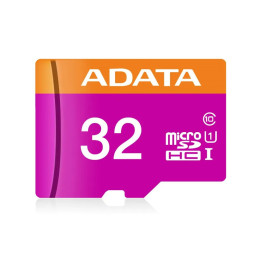 Cartão de Memória ADATA microSDHC 32GB UHS-I com Adaptador