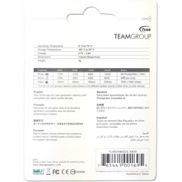 Cartão de Memória TeamGroup microSDHC 8GB com Adaptador