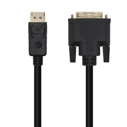 Adaptador de Vídeo Aisens Displayport macho para DVI macho 2m