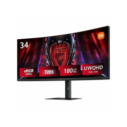 Monitor Curvo XIAOMI G34WQi 4K 180Hz 1ms