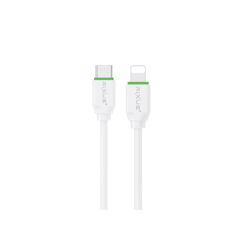 RIXUS Fast Charging Cable USB-C para Lightning RX2017L