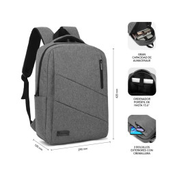 Mochila SUBBLIM Cidade(Universal - 15.6")