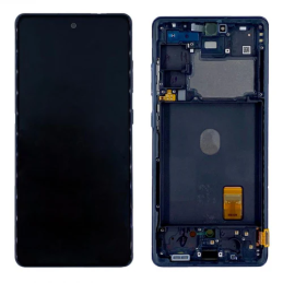 Samsung Galaxy S20 FE G780F, 5G G781B Ecrã e Digitalizador com Moldura Cloud Navy - Service Pack