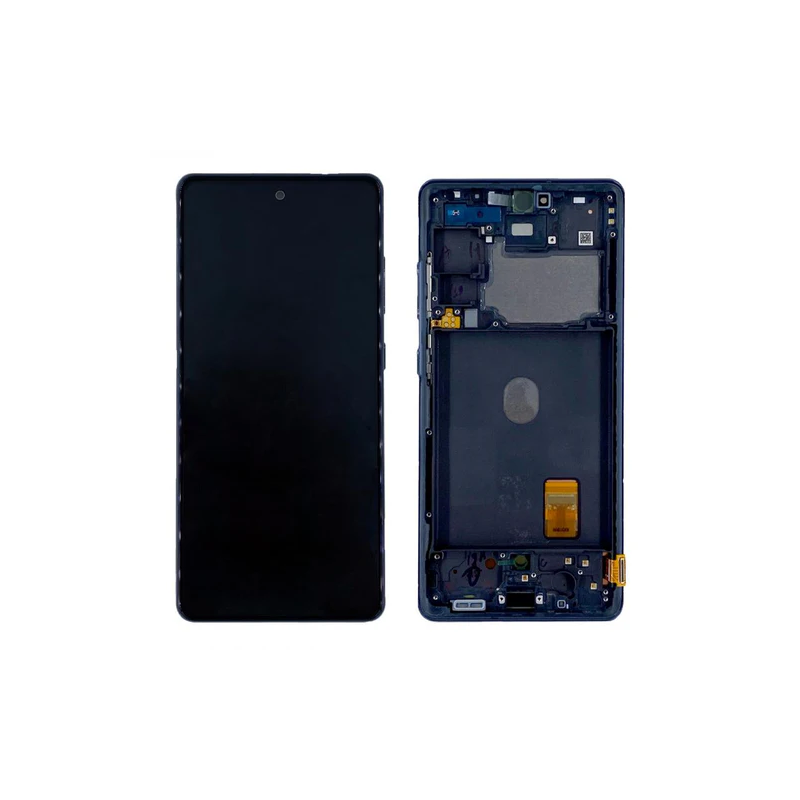 Samsung Galaxy S20 FE G780F, 5G G781B Ecrã e Digitalizador com Moldura Cloud Navy - Service Pack