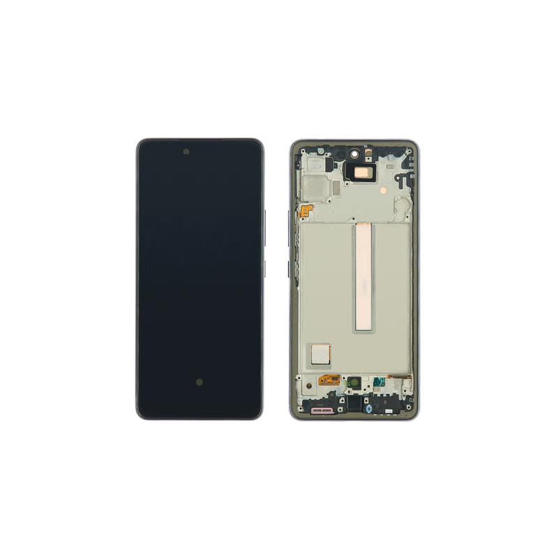 Samsung Galaxy A53 5G A536B Display e Touch com Moldura (Preto) - Service Pack