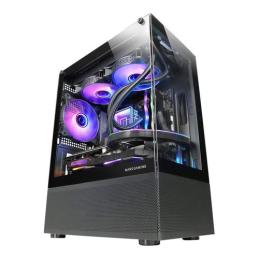 Caixa Gaming Minitorre Mars Gaming MC-SE - Preta
