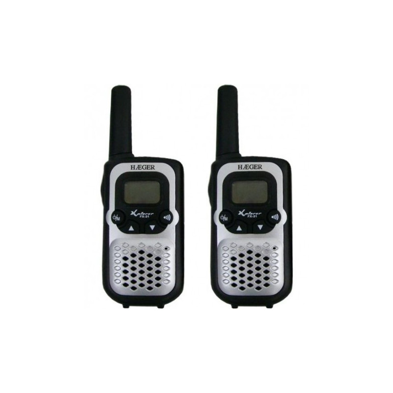 2 x Walkie-Talkie HAEGER -FX31XPLORER