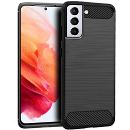 Capa COOL para Samsung G990 Galaxy S21 Preto Carbono