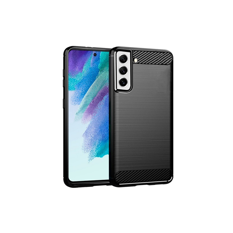 Capa COOL para Samsung G990B Galaxy S21 FE Preto Carbono