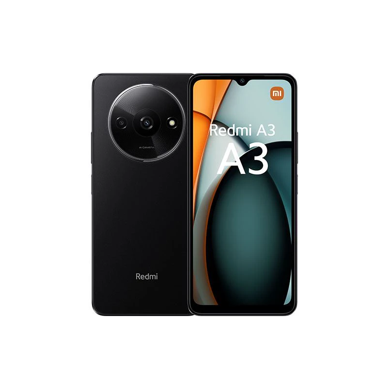 Smartphone Xiaomi Redmi A3 4Gb 128Gb 6.71" - Preto Midnight