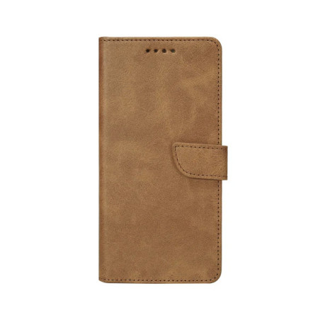 CAPA TIPO BOOKCASE RIXUS PARA SAMSUNG GALAXY A71 A715F CASTANHO CLARO