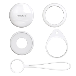 Rixus Rix Tag – Localizador Certificado MFi da Apple - Branco