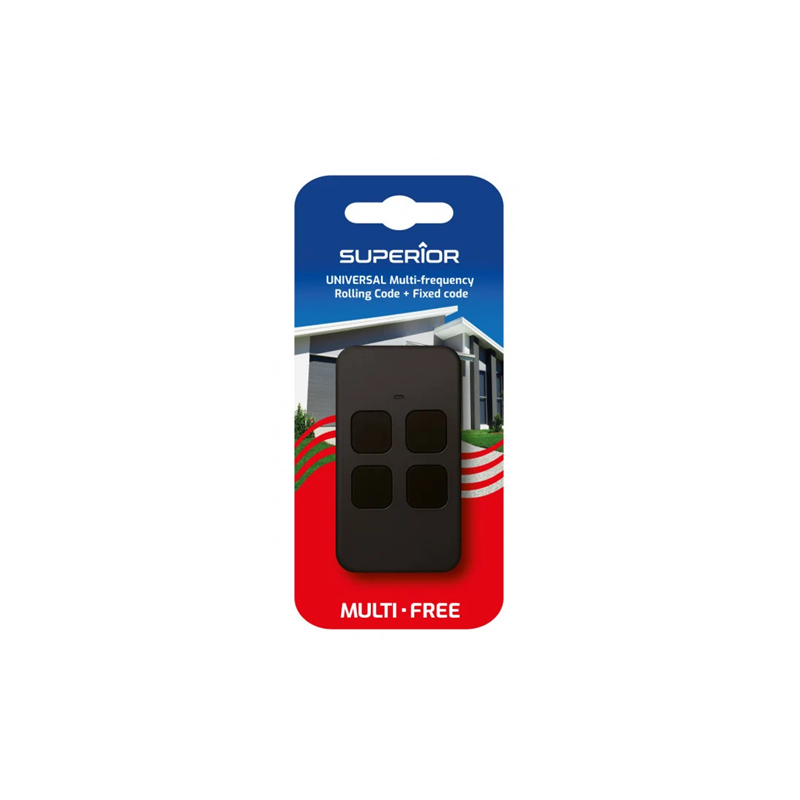 Comando Garagem Universal 4 Canais Rolling Code SUPERIOR