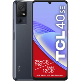 Smartphone TCL 40 SE (6.75'' - 6 GB - 256 GB - Cinzento)