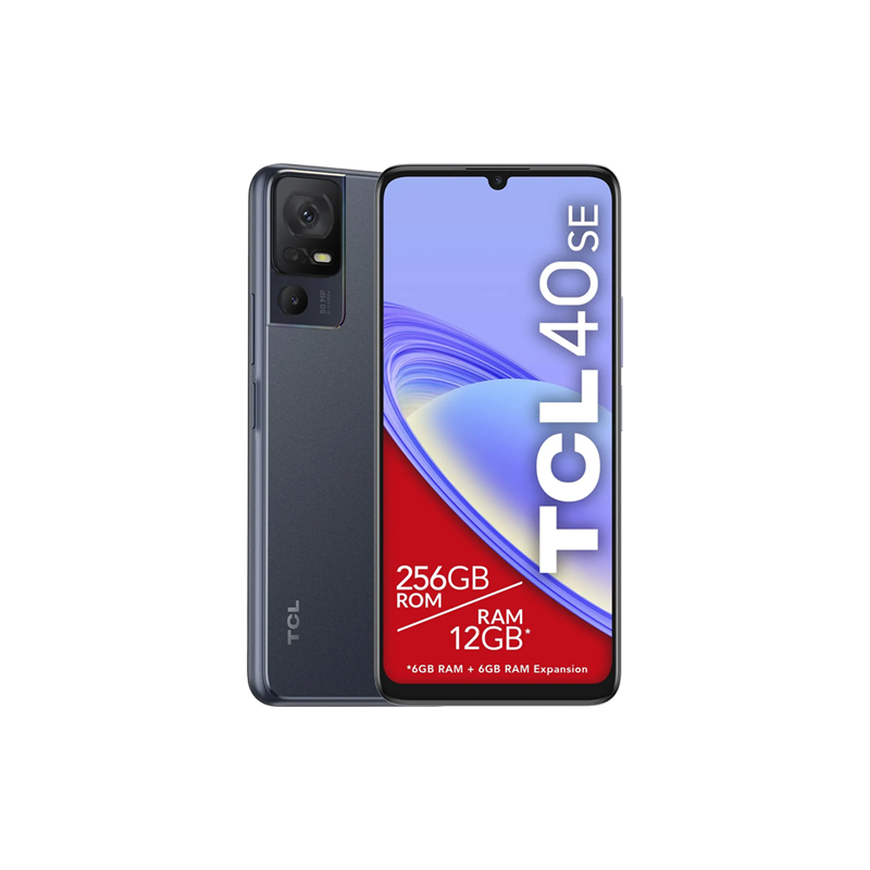 Smartphone TCL 40 SE (6.75'' - 6 GB - 256 GB - Cinzento)