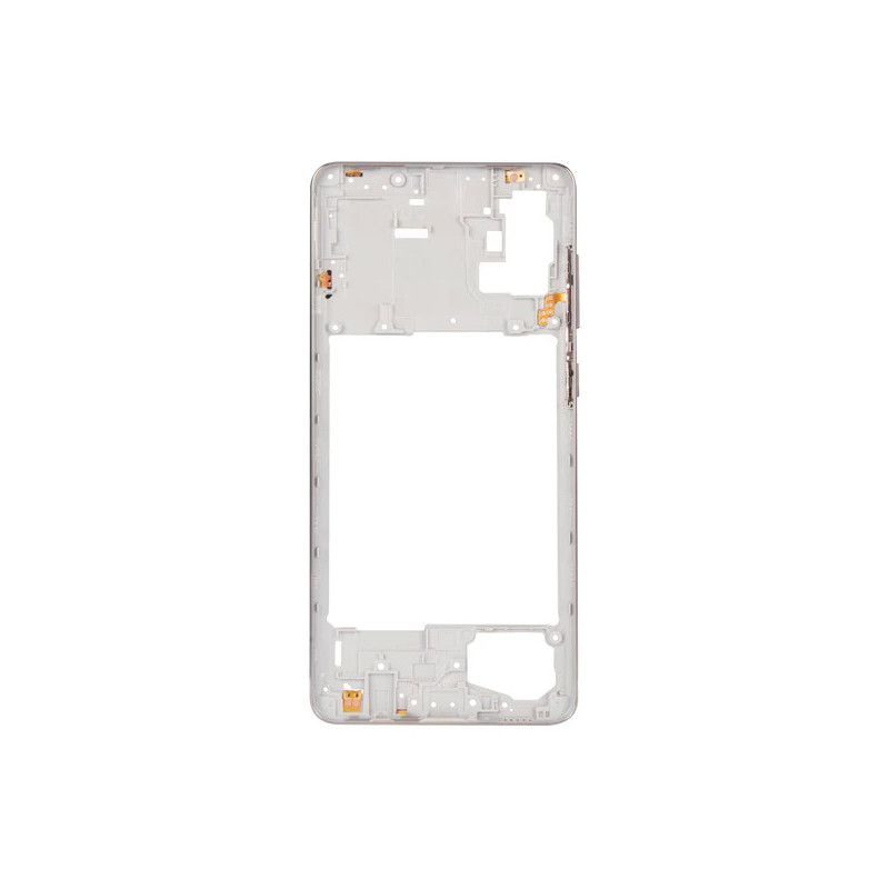 FRAME CENTRAL PARA SAMSUNG GALAXY A71 A715F PRISM CRUSH SILVER