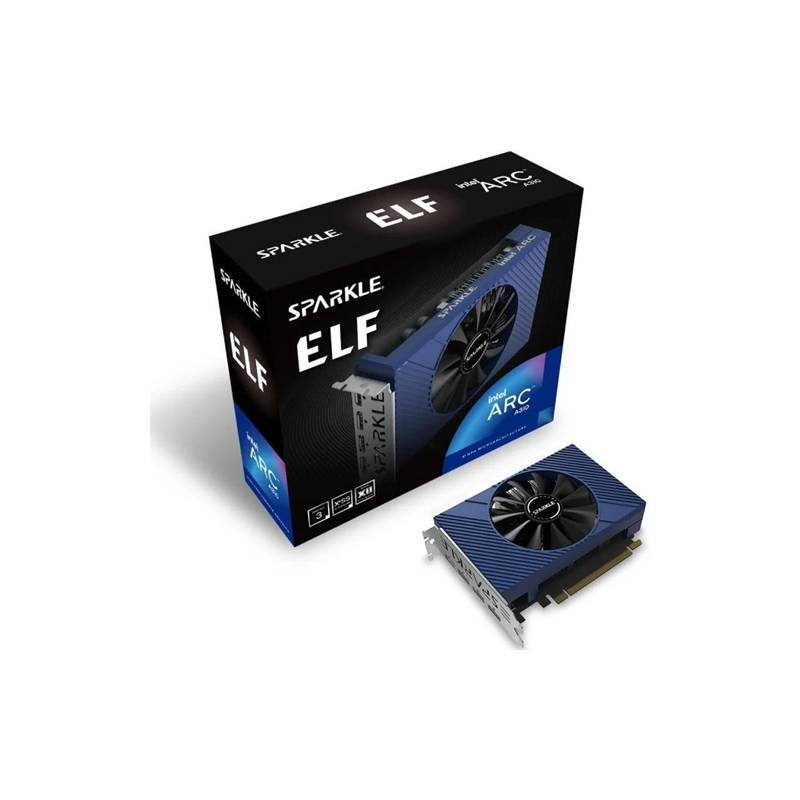 Placa Gráfica Sparkle Intel Arc A310 ELF 4GB GDDR6