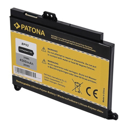 Bateria Portatil PATONA HP Pavilion PC 15 / BP02 / BP02XL