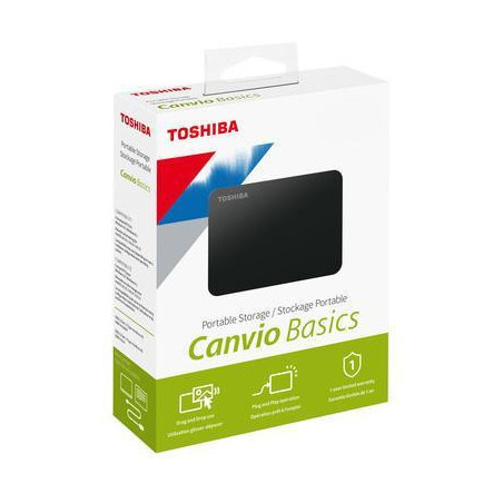 TOSHIBA Canvio Basics 1TB HDD Externo