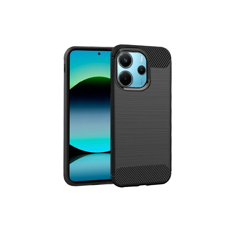 Capa COOL para Xiaomi Redmi Note 14 Carbono Preto