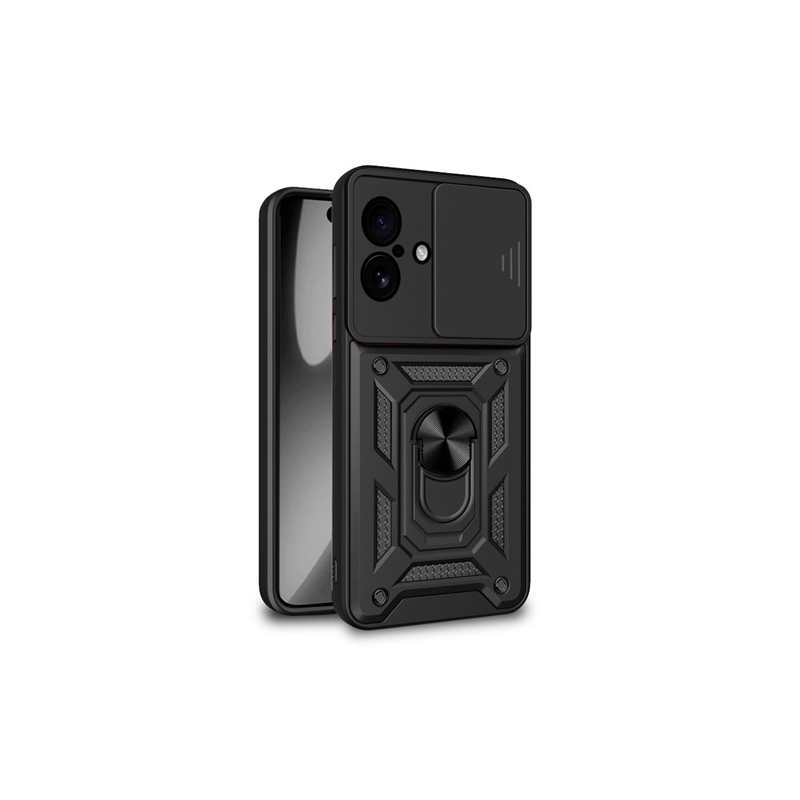 Capa COOL para iPhone 17 Hard Ring Preto
