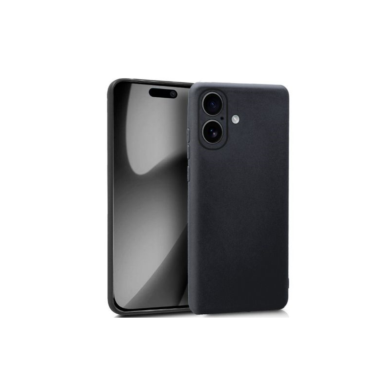 Capa de silicone COOL para iPhone 17 (Preto)