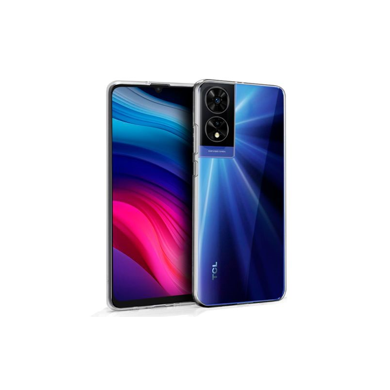 Capa COOL Silicone para TCL 505 (Transparente)