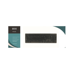 Teclado Multimédia INSYS MT6-R600 Wireless Preto