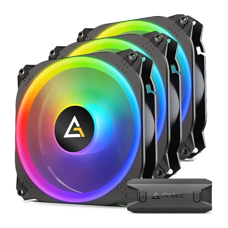 Antec PRIZM 120 ARGB 3 in 1 pack fan controller & ARGB LED