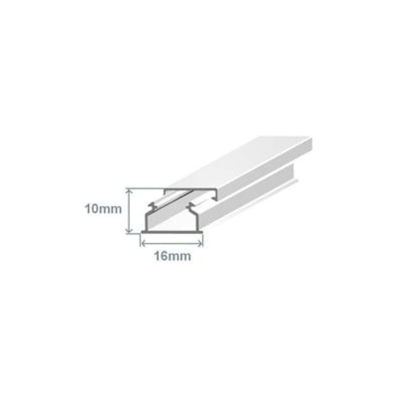 Calha 16x10mm Branca (2 mts) - EFAPEL