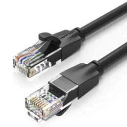Cabo de Rede RJ45 UTP Preto (3 mts) - Vention