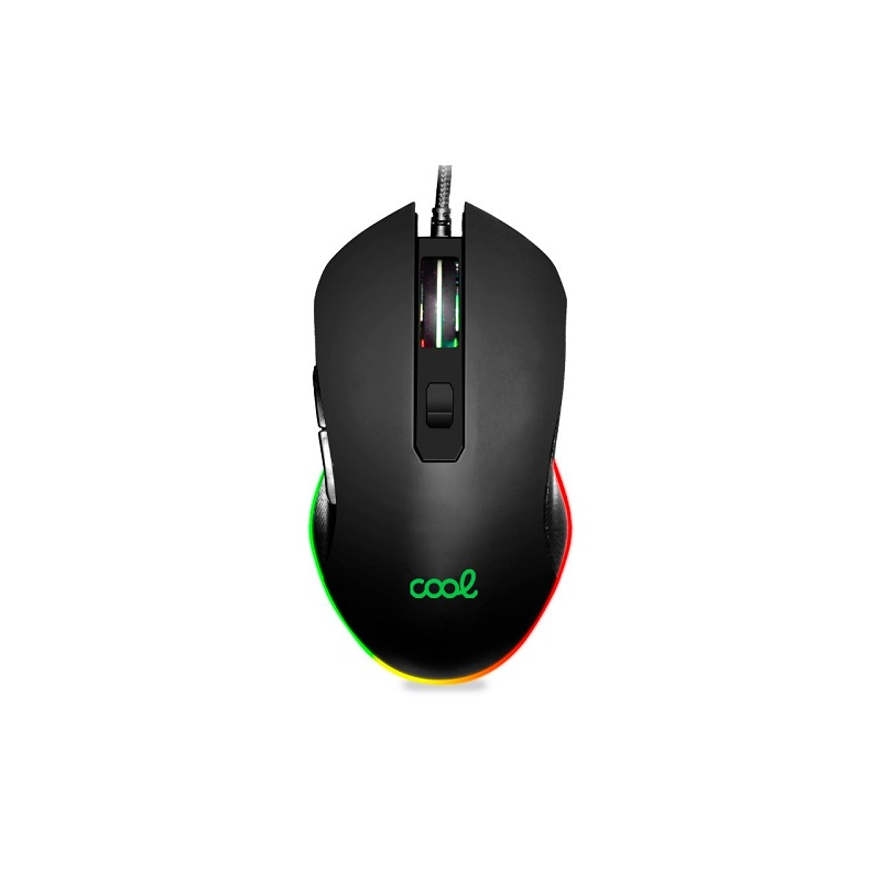 Mouse USB gaming RGB (iluminação) COOL Austin Black