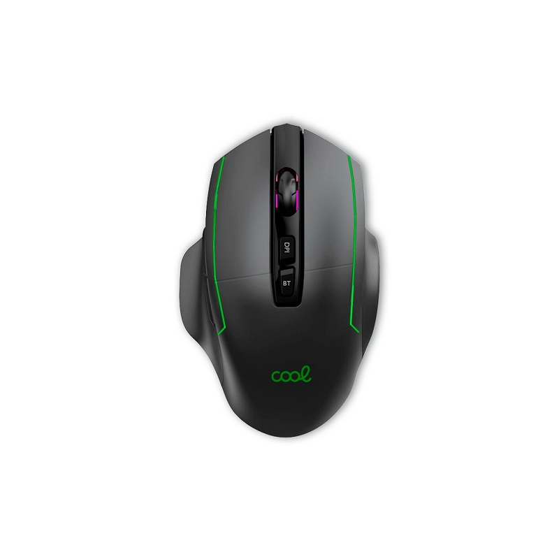 Mouse sem fio + Bluetooth 2 em 1 (recarregável) Gaming Led RGB COOL Lagoon