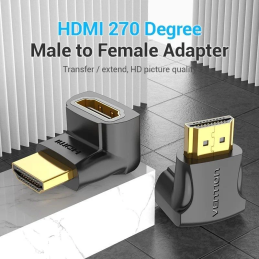 Adaptador Vention 270º HDMI Macho - HDMI Fêmea