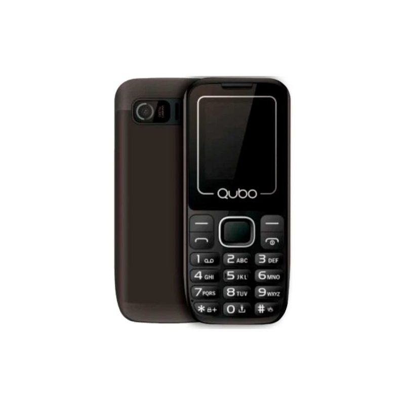 Telemóvel QUBO P-180BK 1,8" USB tipo C preto