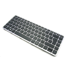 Teclado HP 736933-131 Preto / Prata LED PT s/n: KB21925