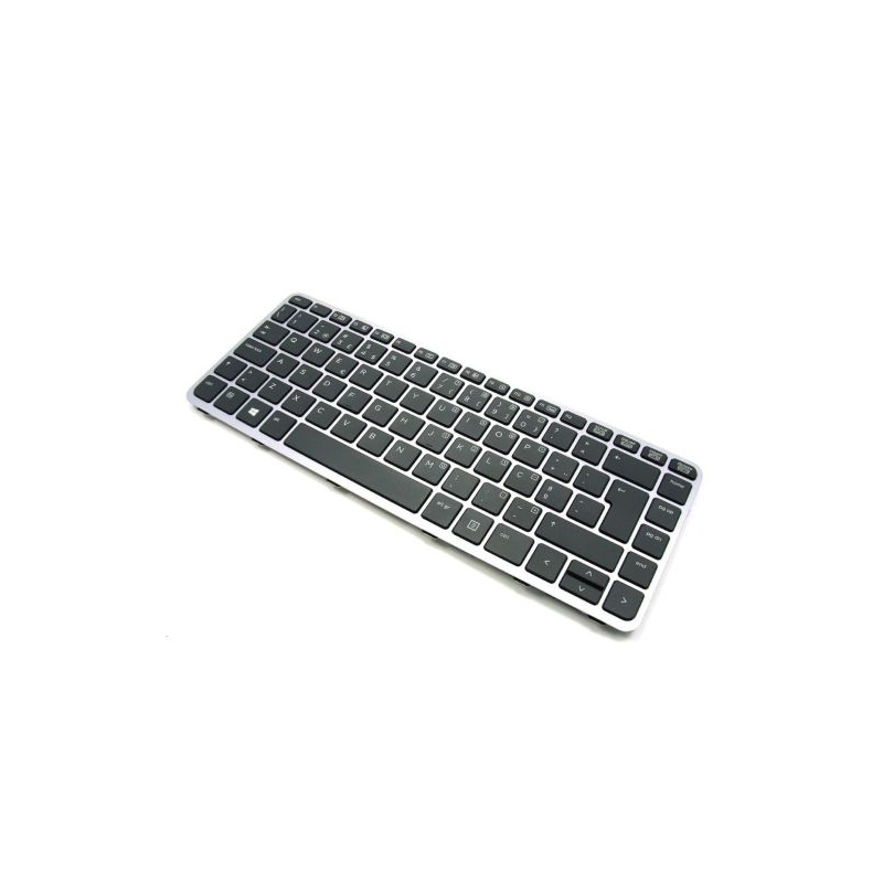 Teclado HP 736933-131 Preto / Prata LED PT s/n: KB21925