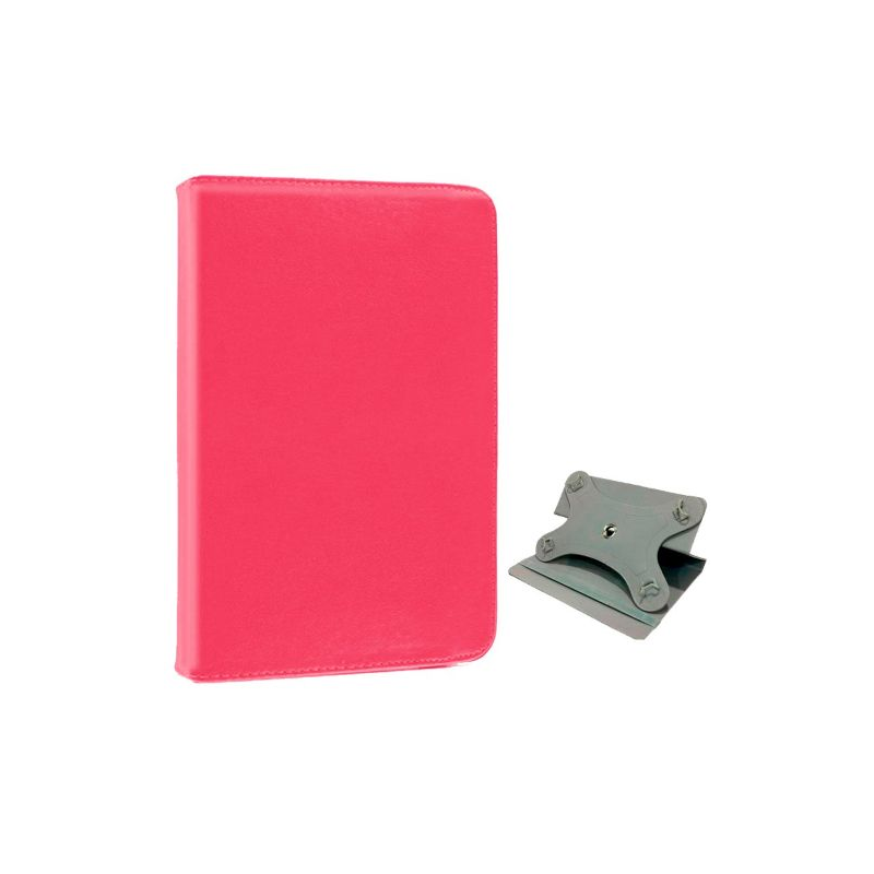 Capa COOL Ebook / Tablet Universal 9.7 - 11 poleg. Couro Sintético Rosa (Quadrado)