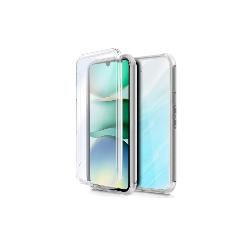 Capa COOL de Silicone 3D para Xiaomi Redmi A5 (transparente frente + verso)