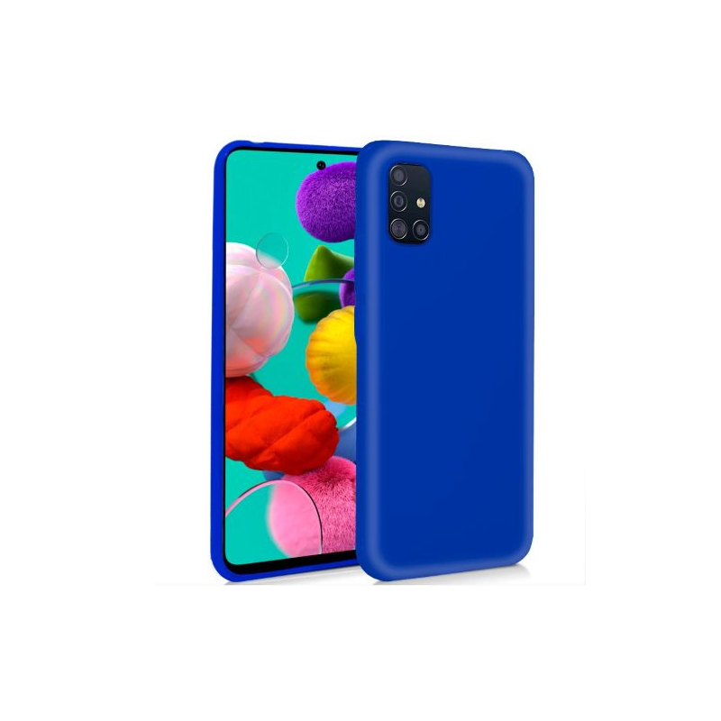 Capa de silicone COOL para Samsung A515 Galaxy A51 (azul)