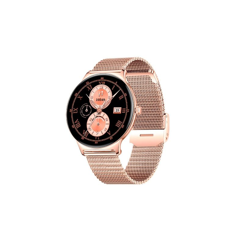 Smartwatch COOL Ultrathin + 2 Correias (AMOLED, Chamadas, Esporte, Saúde) Rosa